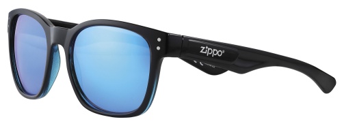 Очки солнцезащитные ZIPPO, чёрные, оправа из поликарбоната